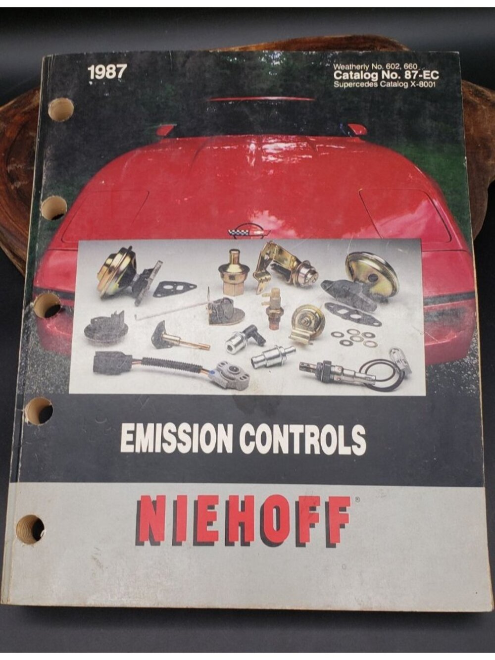 1987 Niehoff Emission Controls Catalog 87-EC Automotive Parts Manual